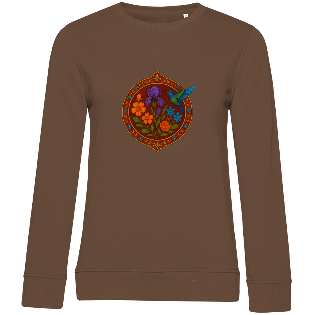 Blumengarten Anatoliens – Damen Sweatshirt mit edler türkischer Ornamentik | Zeitlose Eleganz