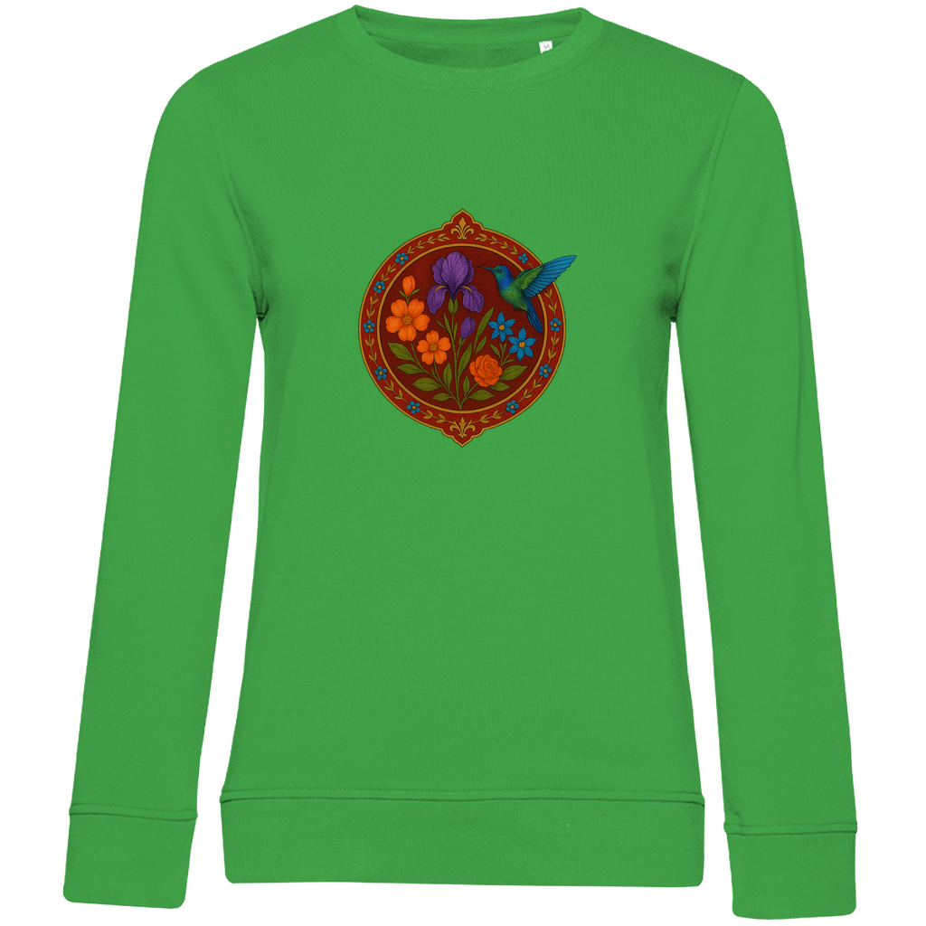 Blumengarten Anatoliens – Damen Sweatshirt mit edler türkischer Ornamentik | Zeitlose Eleganz