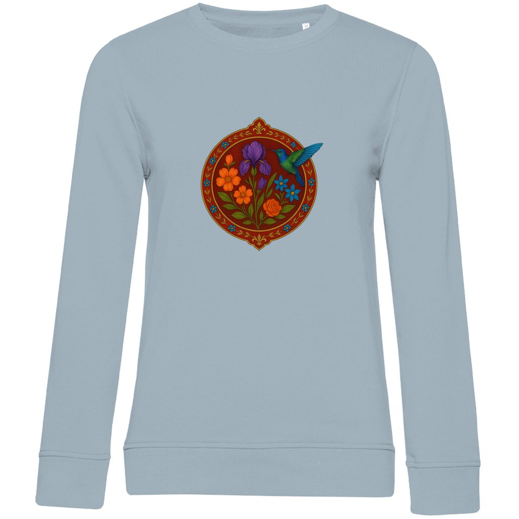 Blumengarten Anatoliens – Damen Sweatshirt mit edler türkischer Ornamentik | Zeitlose Eleganz