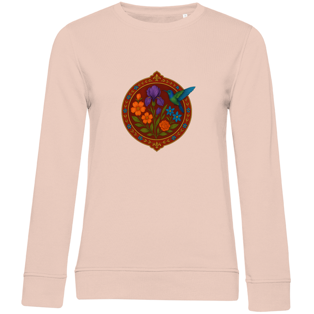 Blumengarten Anatoliens – Damen Sweatshirt mit edler türkischer Ornamentik | Zeitlose Eleganz